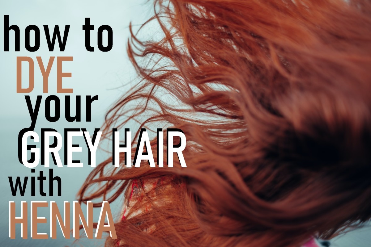 Cover up that grey hair with henna instead of box dye!